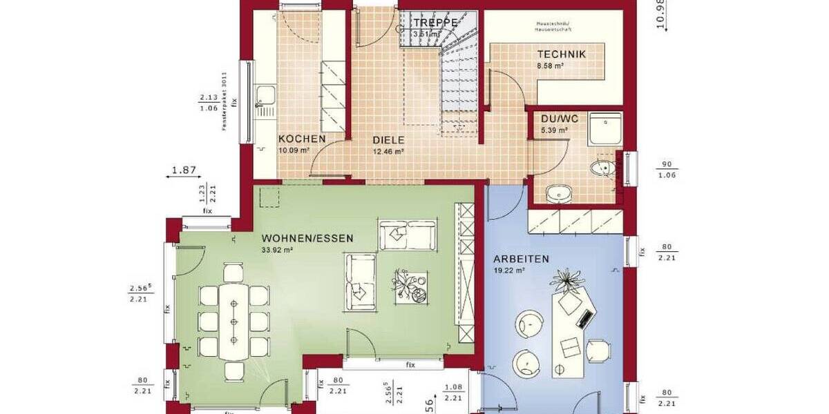 Einfamilienhaus Taben-Rodt Rodt - 5 Zimmer, 176 m&sup2;, 669.683&euro; | Angebot:26380006