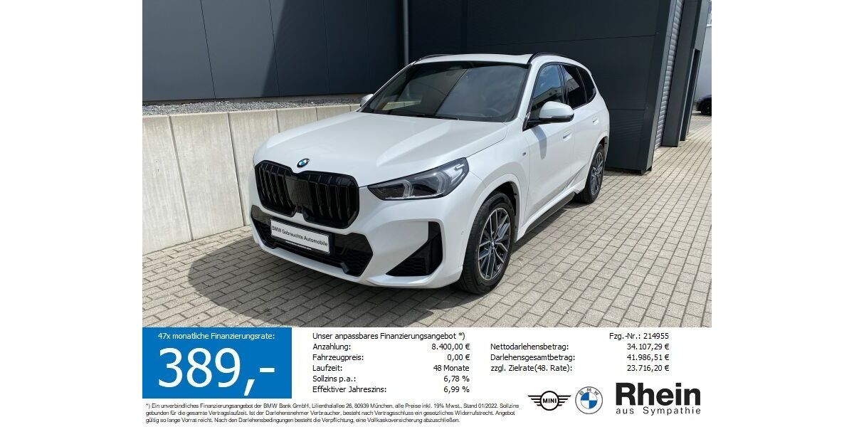 BMW X1 41.810 km 40.890 &euro; Buchen- Hettingen 74722