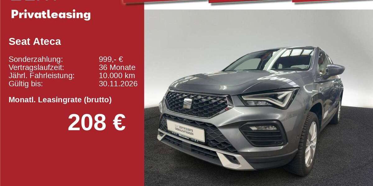 Seat Ateca 23.388 km 25.920 &euro; Neu-Ulm 89231