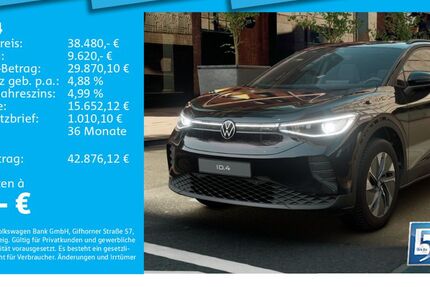 VW ID.4 12.444 km 38.480 € München 80935