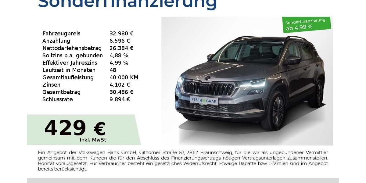 Skoda Karoq 9.900 km 32.980 &euro; Nürnberg 90441