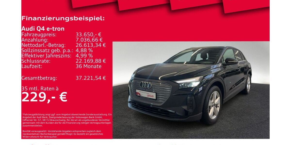 Audi Q4 e-tron 29.201 km 32.780 &euro; Hannover 30179