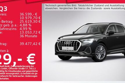 Audi Q3 34.471 km 36.599 € Eching 85386