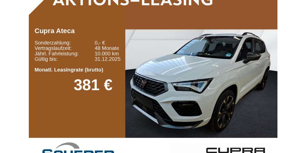 Cupra Ateca 26.695 km 36.380 € Bingen 55411