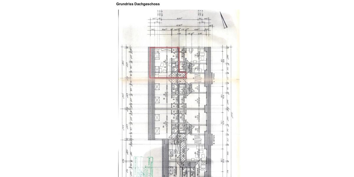 Dachgeschoßwohnung Euskirchen Dom-Esch - 1 Zimmer, 35 m&sup2;, 83.000&euro; | Angebot:26341179