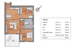 Etagenwohnung Kirchberg im Wald - 2 Zimmer, 50 m&sup2;, 171.326&euro; | Angebot:26349140