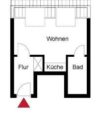 Dachgeschoßwohnung Dietzenbach - 1 Zimmer, 21 m&sup2;, 670&euro; | Angebot:26665883
