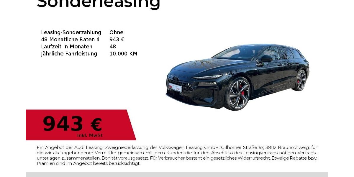 Audi A6 e-tron 2.150 km 78.390 &euro; Dessau-Roßlau 06844