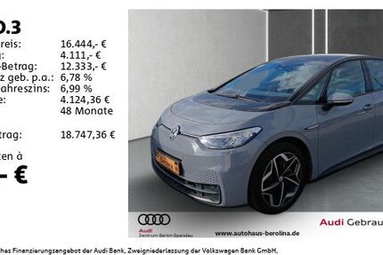 VW ID.3 31.319 km 16.499 &euro; Berlin 13581