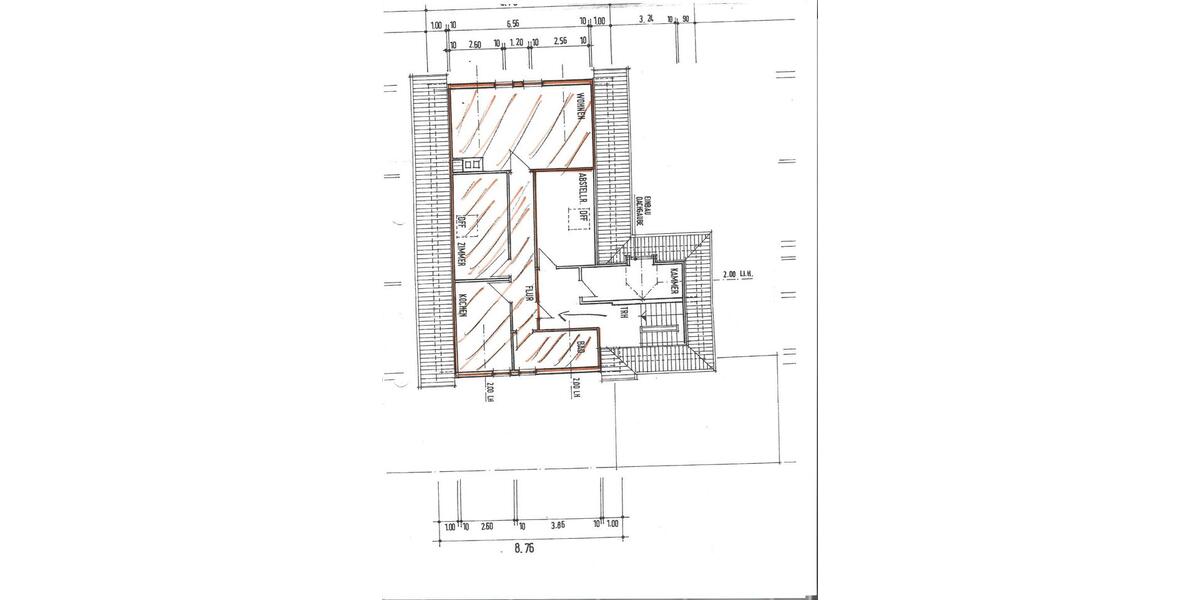 Dachgeschoßwohnung Erlangen Alterlangen - 2 Zimmer, 50 m&sup2;, 640&euro; | Angebot:26285846