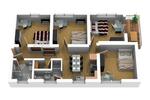 Erdgeschoßwohnung Oldenburg Ziegelhof - 5 Zimmer, 70 m&sup2;, 400&euro; | Angebot:26133974