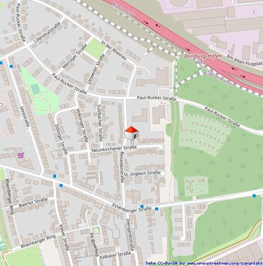 Reihenhaus Duisburg Duisburg-Mitte - 3 Zimmer, 97 m&sup2;, 990&euro; | Angebot:24830472