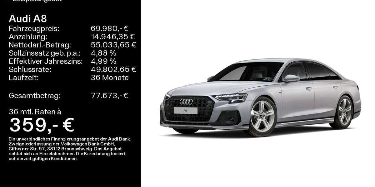 Audi A8 27.630 km 69.980 &euro; Haßfurt 97437