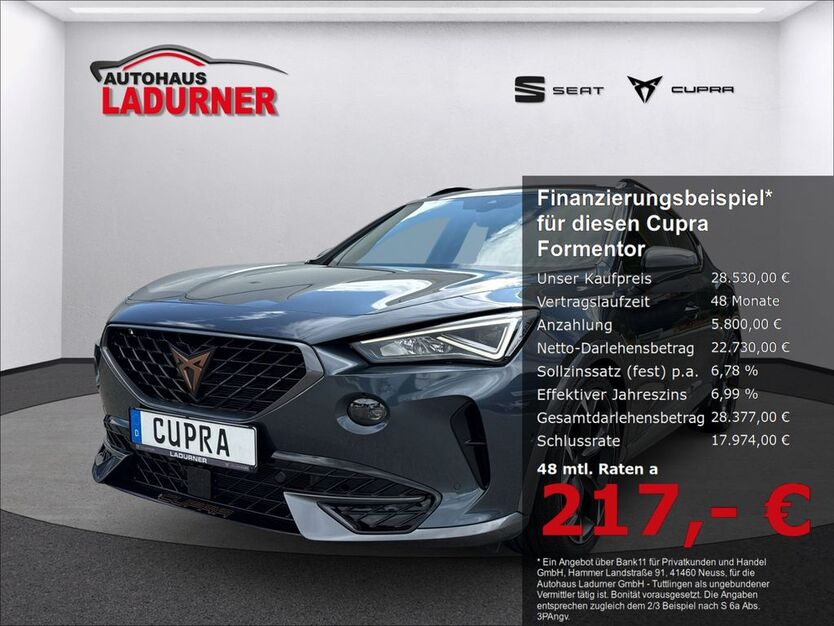Cupra Formentor 63.900 km 28.530 € Tuttlingen 78532