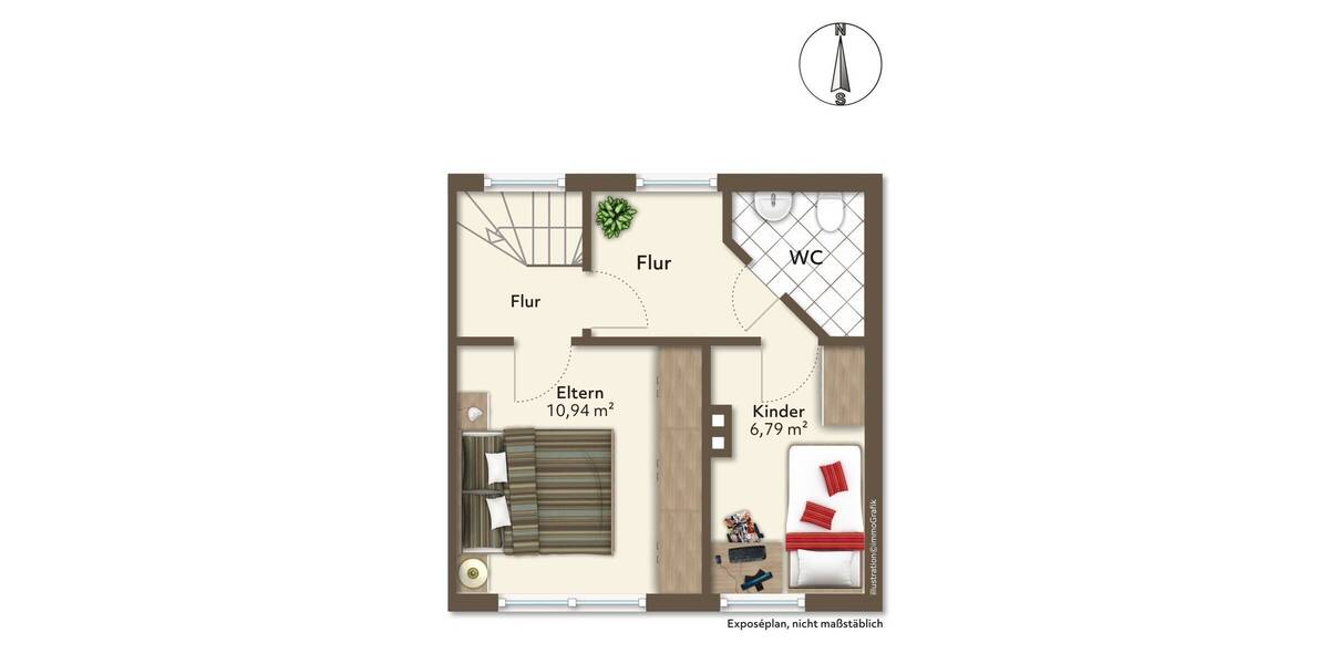 Doppelhaushälfte Bremerhaven Lehe - 3 Zimmer, 74 m&sup2;, 157.000&euro; | Angebot:25737093