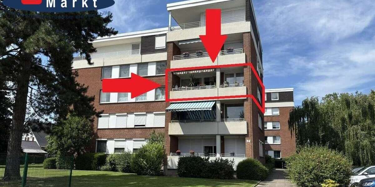 Etagenwohnung Lübbecke - 3 Zimmer, 79 m&sup2;, 134.000&euro; | Angebot:27143407