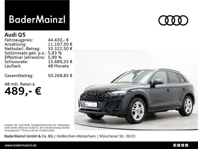 Audi Q5 29.500 km 44.430 € Feldkirchen/Westerham 83620