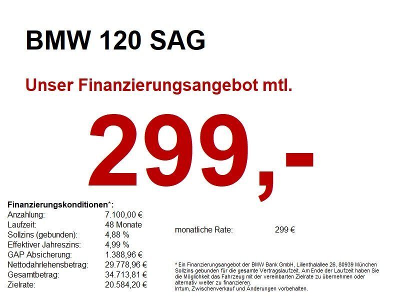 BMW 120 6.200 km 35.340 € Buchen- Hettingen 74722