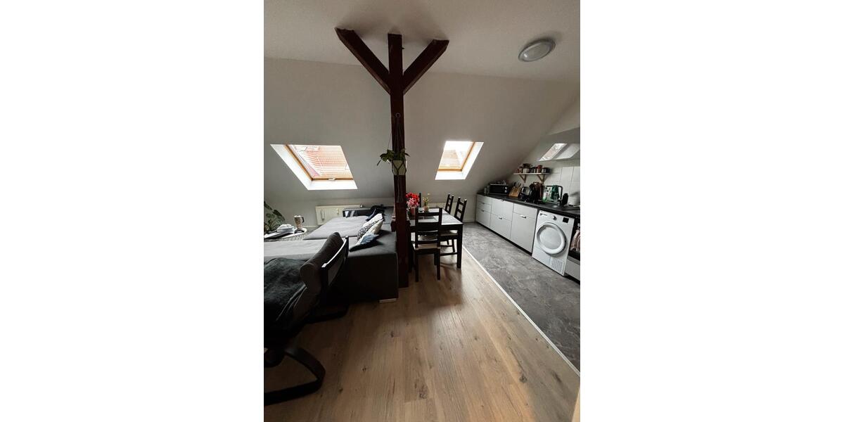 Dachgeschoßwohnung Erfurt Andreasvorstadt - 2 Zimmer, 54 m&sup2;, 610&euro; | Angebot:26443135
