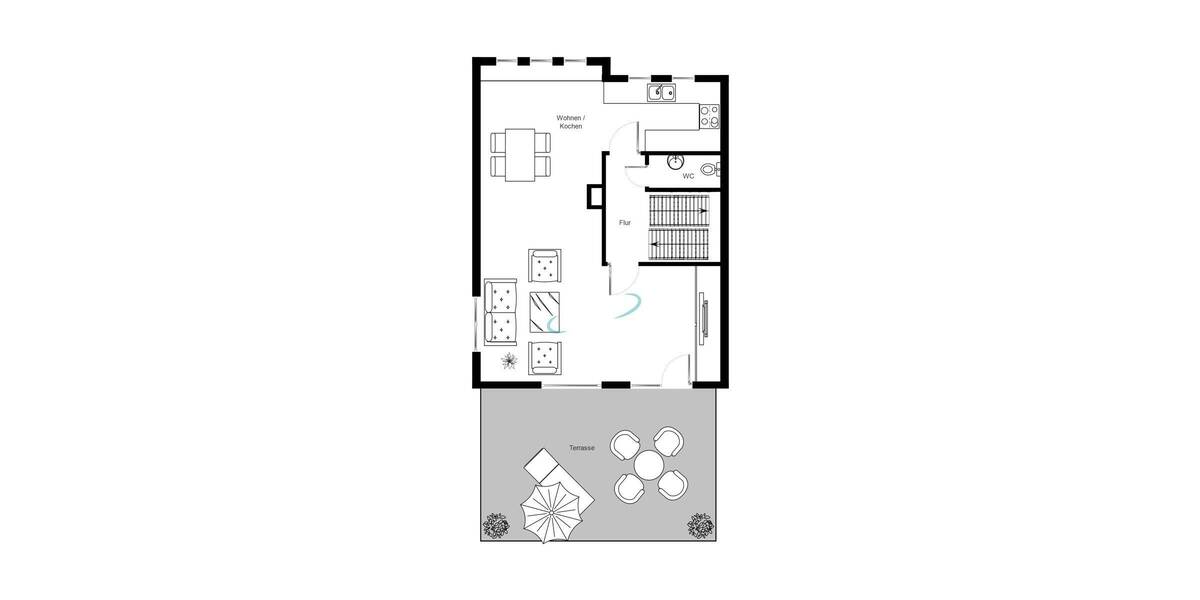 Reihenmittelhaus Waiblingen Neustadt - 4 Zimmer, 135 m&sup2;, 595.000&euro; | Angebot:26242328