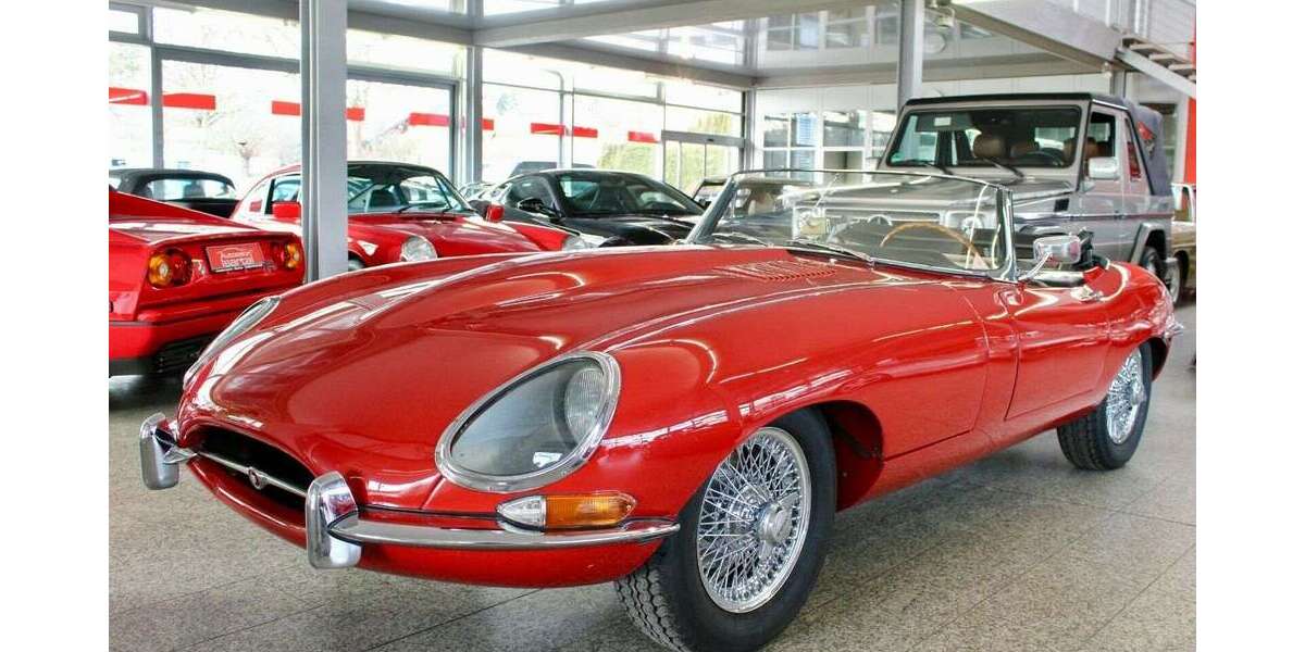Jaguar E-Type 24.100 km 119.900 &euro; BAIERBRUNN bei München 82065