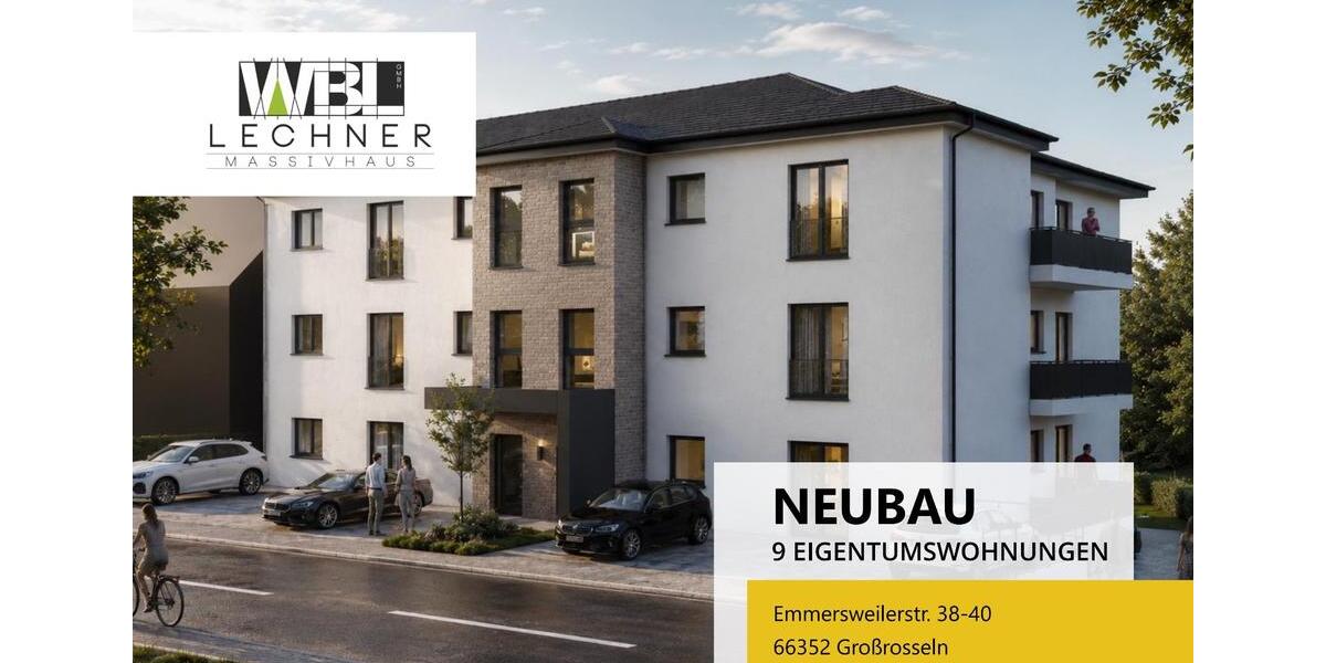 Etagenwohnung Großrosseln - 5 Zimmer, 111 m&sup2;, 388.800&euro; | Angebot:27178877