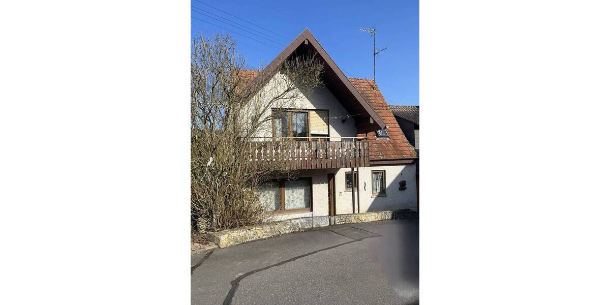 Einfamilienhaus Bad Mergentheim Apfelbach - 5 Zimmer, 117 m&sup2;, 219.000&euro; | Angebot:26874958