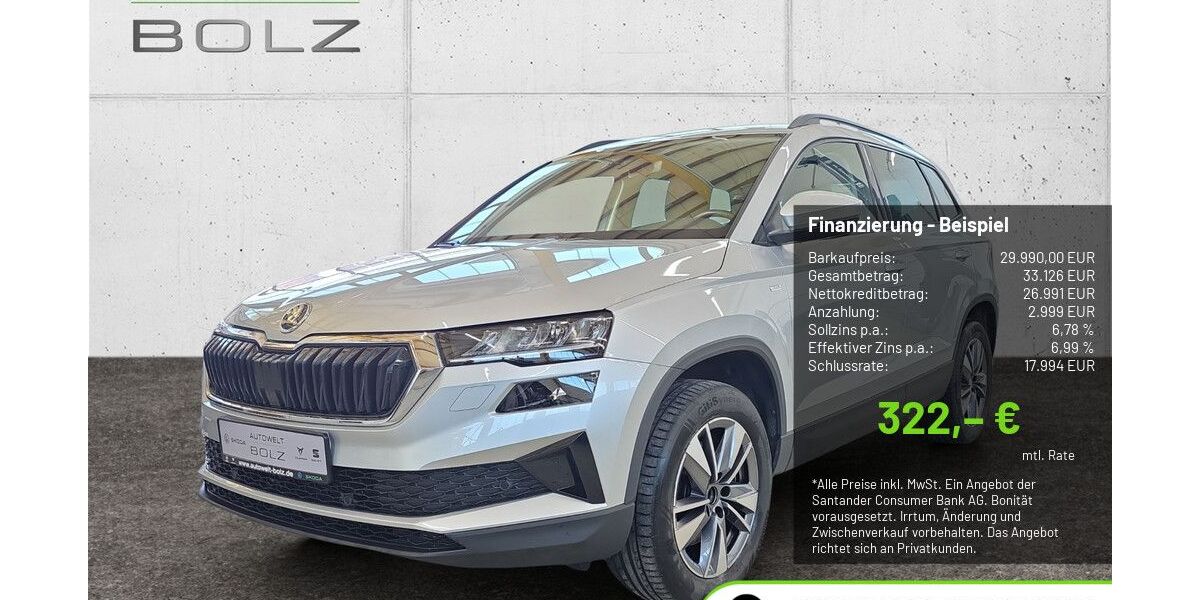 Skoda Karoq 68.354 km 29.990 &euro; Pulheim-Brauweiler 50259