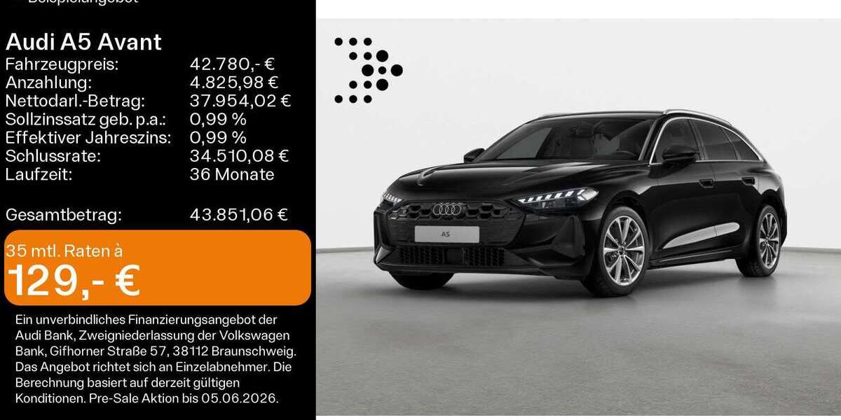 Audi A5 28.430 km 42.780 &euro; Schweinfurt 97424