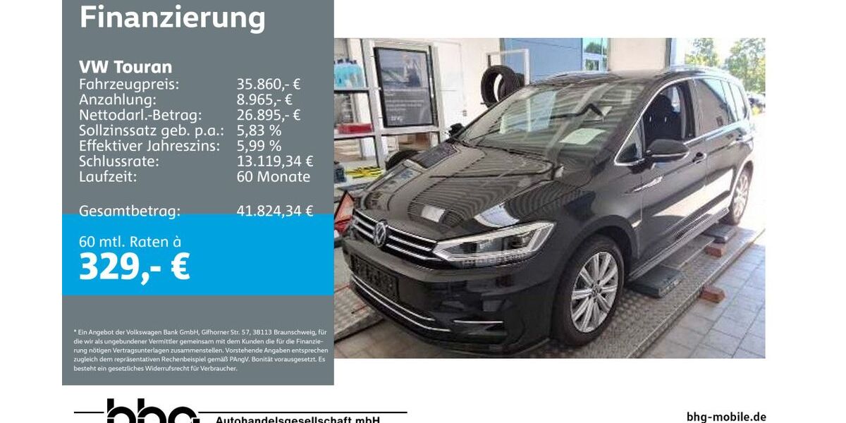 VW Touran 4.676 km 35.860 &euro; Rottweil 78628