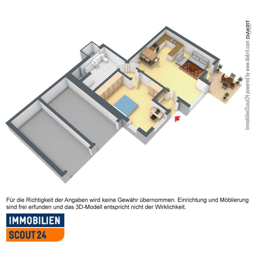 Wohnung zum Mieten in Rösrath 940 € 74 m² 2 zimmer