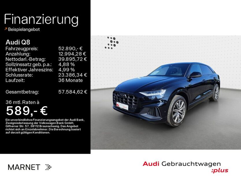 Audi Q8 100.509 km 52.890 € Bad Nauheim 61231