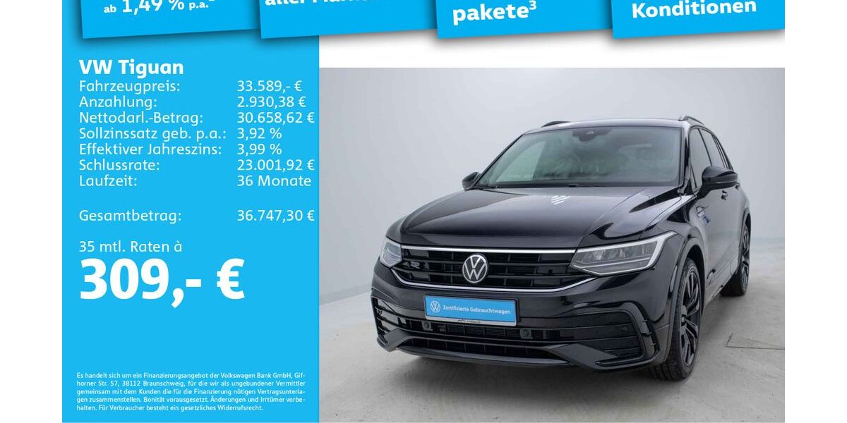 VW Tiguan 20.899 km 33.589 &euro; Berlin 13088