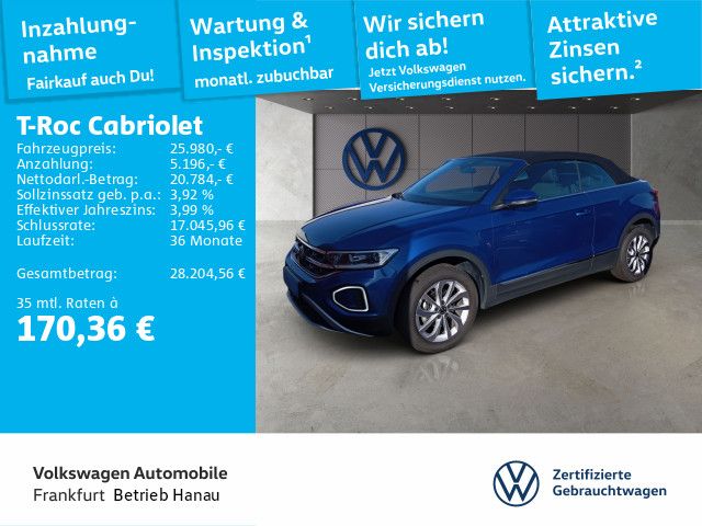 VW T-Roc 21.857 km 25.980 € Hanau 63452