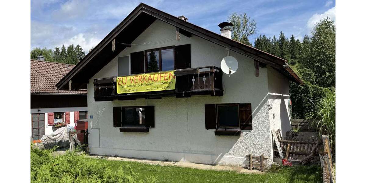 Einfamilienhaus Oberammergau - 3 Zimmer, 82 m&sup2;, 459.000&euro; | Angebot:26445243