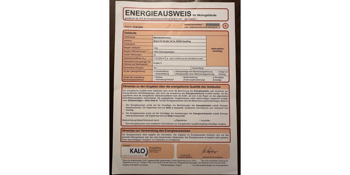 Zu Vermieten 2 Zimmerwohnung in Ampfing von Privat, 0€ Provision 2 zimmer