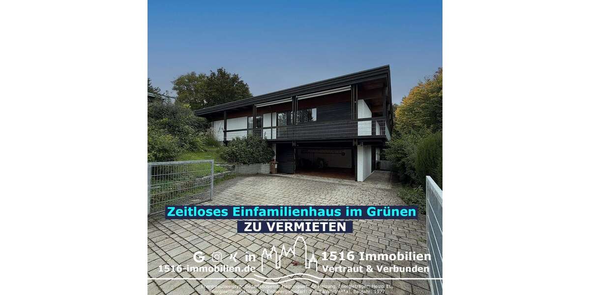 Einfamilienhaus Eichstätt - 6 Zimmer, 180 m&sup2;, 1.950&euro; | Angebot:25159127