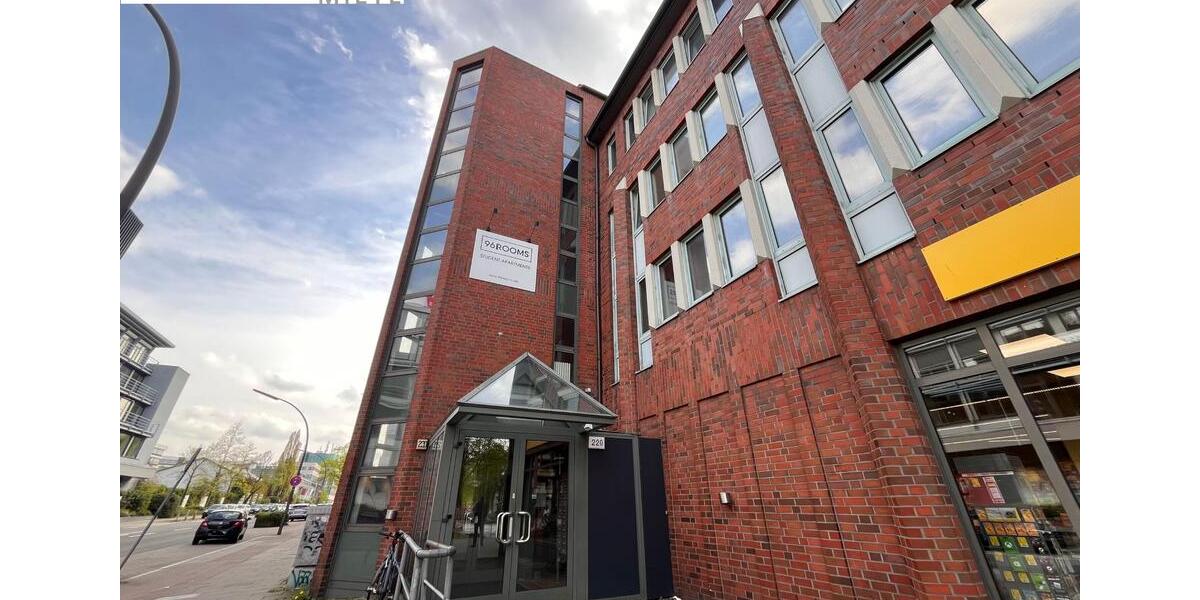 Etagenwohnung Hamburg Wandsbek - 1 Zimmer, 29 m&sup2;, 575&euro; | Angebot:26384174