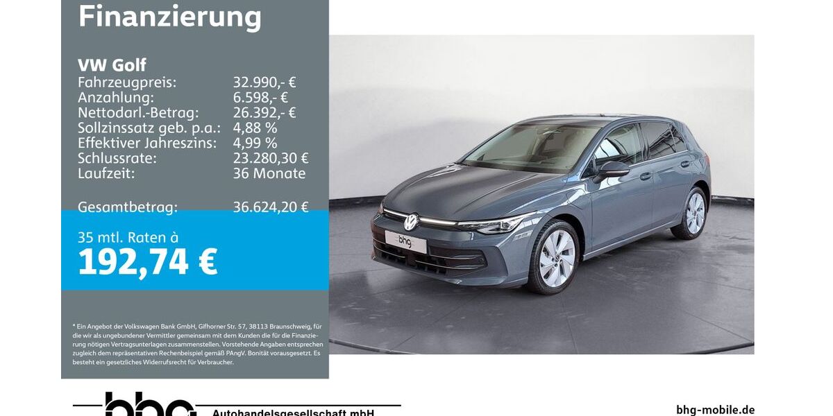 VW Golf 25.159 km 31.920 &euro; Ettlingen 76275