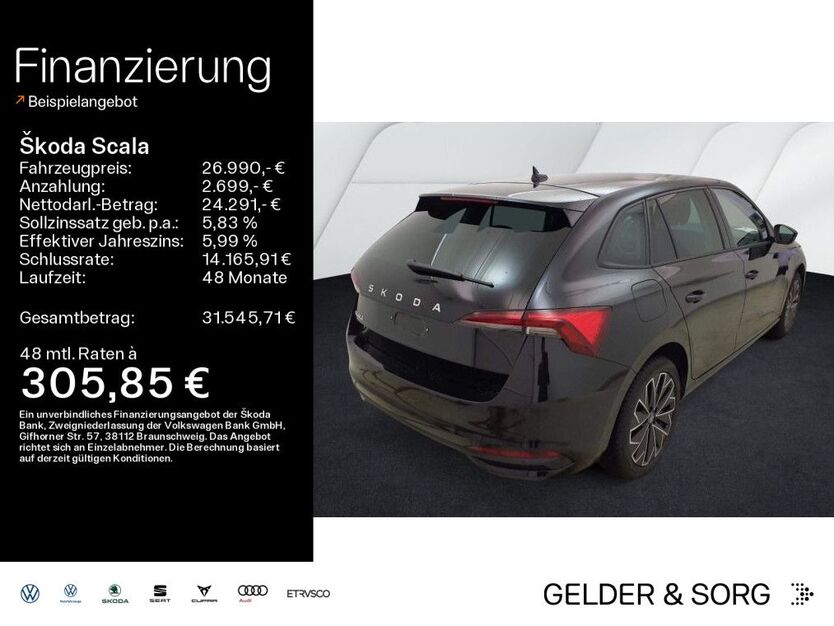 Skoda Scala 25.708 km 26.990 € Haßfurt 97437