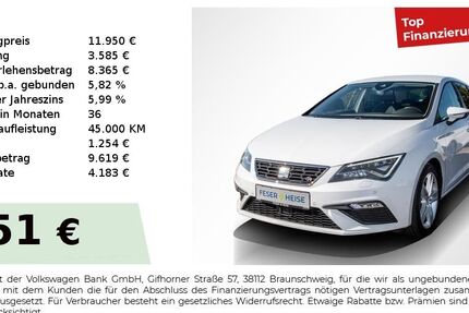 Seat Leon 103.453 km 11.950 &euro; Köthen 06366