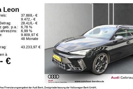 Cupra Leon 28.408 km 37.888 € Berlin 13581