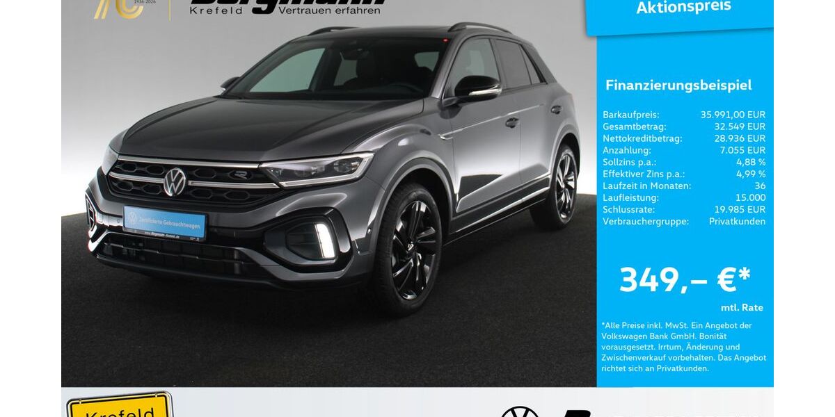 VW T-Roc 7.110 km 35.991 &euro; Krefeld 47803