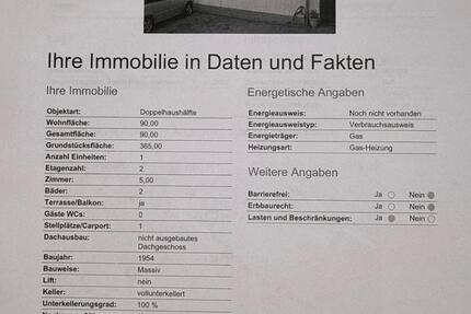 Haus Siegen Weidenau - 9 Zimmer, 145 m&sup2;, 350.000&euro; | Angebot:24604502