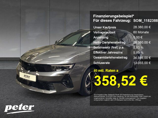 Opel Astra 8.334 km 28.380 &euro; Nordhausen 99734