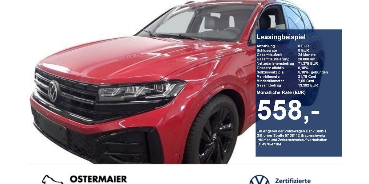 VW Touareg 21.100 km 71.375 &euro; Vilsbiburg 84137