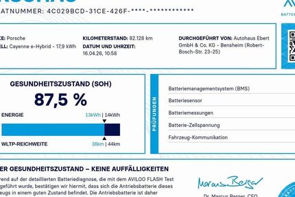 Porsche Cayenne 82.200 km 72.890 &euro; Bensheim 64625