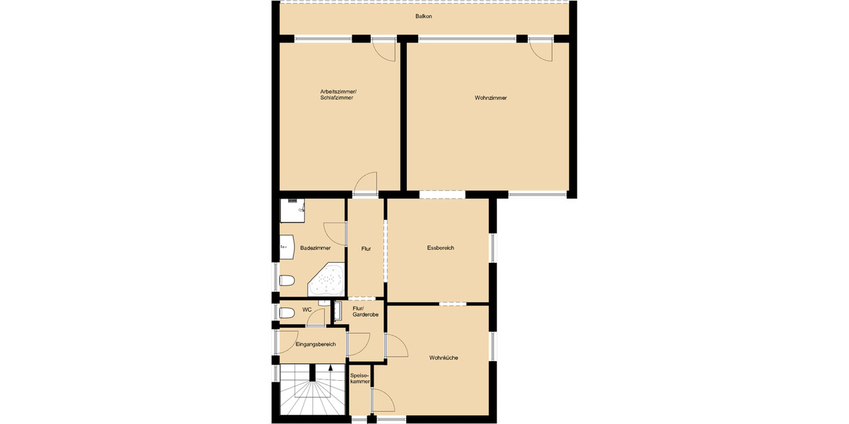 Einfamilienhaus Sinn - 6 Zimmer, 169 m&sup2;, 1.250&euro; | Angebot:25329094