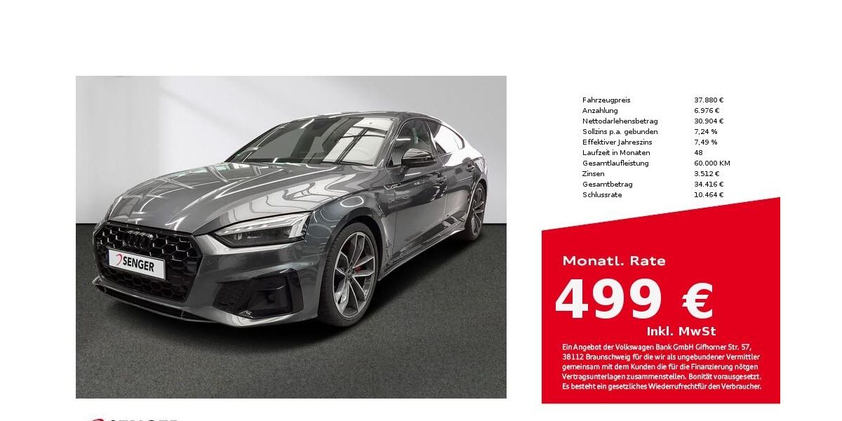 Audi A5 73.791 km 37.880 &euro; Lingen 49809