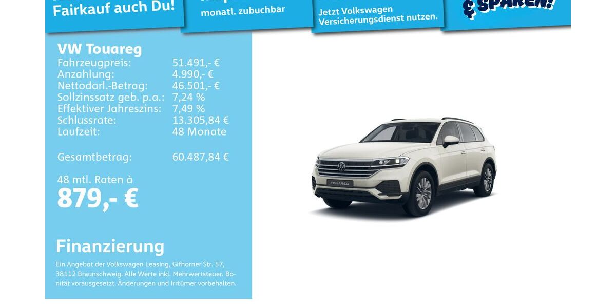 VW Touareg 24.757 km 50.991 &euro; Mannheim 68309